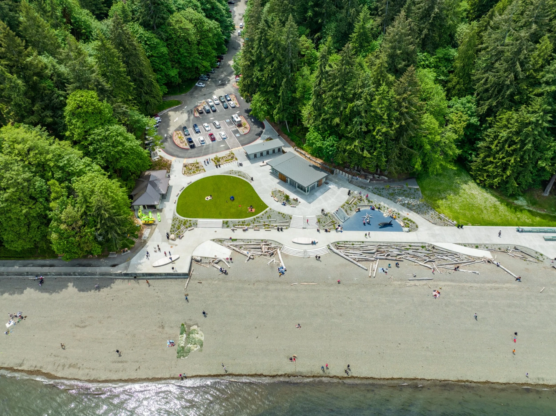 Svette at Owen Beach